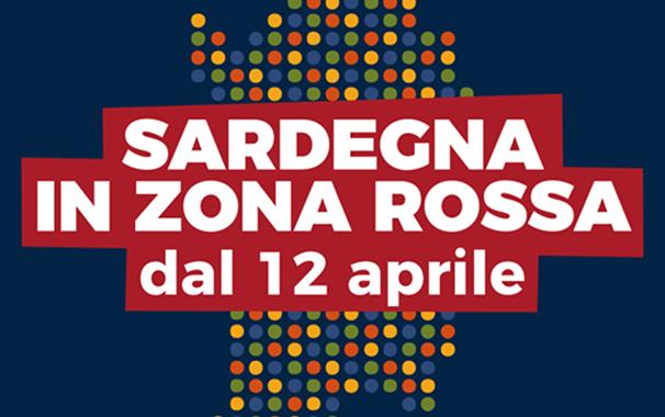 Sardegna Zona Rossa dal 12 aprile 2021