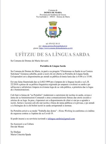 Ufficio Lingua Sarda - UFÌTZIU DE SA LÌNGUA SARDA